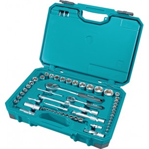 Комплект ръчни инструменти и гедоре MAKITA, 221 части / E-10883